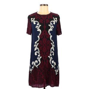 EXPRESS Floral Short Sleeve Shift Dress size Small